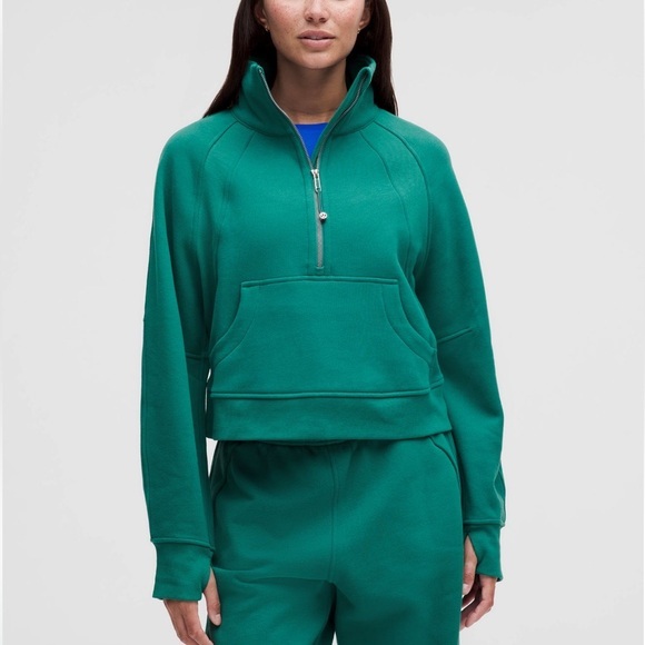 Scuba Oversized Funnel-Neck
Half Zip - Picture 1 of 8